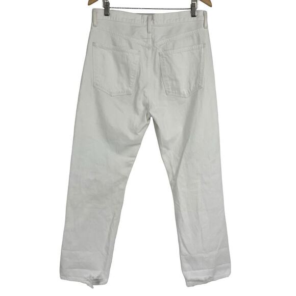 Revolve x AGOLDE 90’s Mid Rise Loose Fit Jeans Distressed Varnish White 29 - Picture 10 of 14